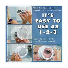 Mirroir led rotatif 360° et agrandissant 8 fois Swivel Brite au meilleur prix au Maroc