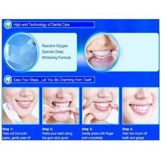 Blanchisseur des dents advanced teeth Whitening Strips au meilleur prix au Maroc