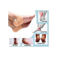 PACK Silicone de talon Anti-fissures PLUS SILICONE DES PIES au meilleur prix au Maroc