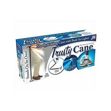 Magie Canne Pliante LED Lumière de Sécurité Bâton de Marche 4 Tête pivotant au meilleur prix au Maroc