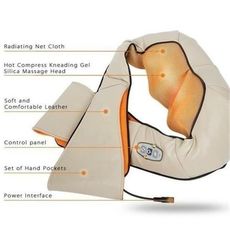 Appareil de massage original professionnel shiatsu pour le cou, les épaules, le dos au meilleur prix au Maroc