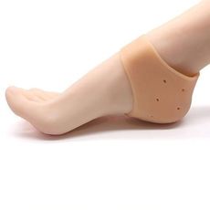 Silicone de talon Anti-fissures pour traiter et  Soulager les douleurs au talon des pieds-Réutilisable au meilleur prix au Maroc