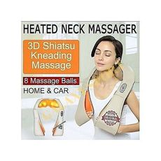 Heated Neck massager Shiatsu - Coussin massant pour nuque pour voiture et bureau au meilleur prix au Maroc