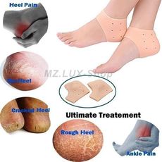 Silicone de talon Anti-fissures pour traiter et  Soulager les douleurs au talon des pieds-Réutilisable au meilleur prix au Maroc