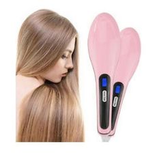 Brosse lissante Magique électrique - Rose au meilleur prix au Maroc
