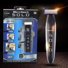 MICROTOUCHE SOLO 3 IN 1 ( REDUIRE, TRACER, RASER VOTRE BARBE ) au meilleur prix au Maroc