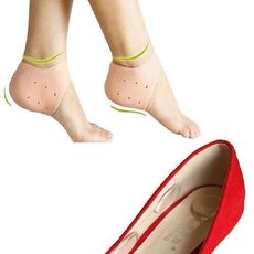 Silicone de talon Anti-fissures pour traiter et  Soulager les douleurs au talon des pieds-Réutilisable au meilleur prix au Maroc