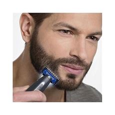 Tendeuse-Rasoir-Traceur intelligent Rechargeable 3 en 1 Rasage & Finition -Barbe-Moustache-Pattes-Bouc au meilleur prix au Maroc