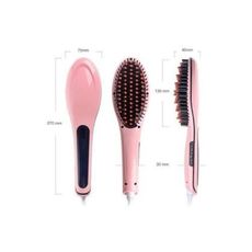 Pack Brosse cheveux lissante électrique + Brosse de nettoyage pour visage 5 en 1 au meilleur prix au Maroc