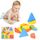 Puzzle 3D Géométrique - Jouet De Montessori au meilleur prix au Maroc