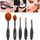 Pack de 5 Pinceaux ovale Maquillage Brosse A Dents Makeup Brush au meilleur prix au Maroc