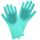 GANTS DE NETTOYAGE MULTI-USAGES de Qualite- gants pour vaisselle, evier, salle de bain et voiture-Couleur Vert aigue marine au meilleur prix au Maroc