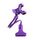 Support Telephone Universal Flexible Rotatif 360¡- Mauve au meilleur prix au Maroc