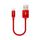 CABLE LIGHTENING USB ROUGE au meilleur prix au Maroc