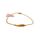 Bracelet Plume En Acier Inoxydable DORE Pour Femmes au meilleur prix au Maroc