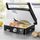 BONOMI PANINI GRILL TURBO GRANIT 1800W ANTIADHESIVE BARBECUE SANS HUILE SANS BEURRE au meilleur prix au Maroc
