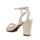 Sandales à talons BEIGE au meilleur prix au Maroc