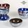 Ensemble de bols Vaisselle Blue marine (6 pcs) - Collection Kitchen's Deco by Bravissima Kitchen au meilleur prix au Maroc