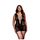 Ultra Corset Lace Up  Mini Robe  GrandeTaille Baci Lingerie BW3130 au meilleur prix au Maroc