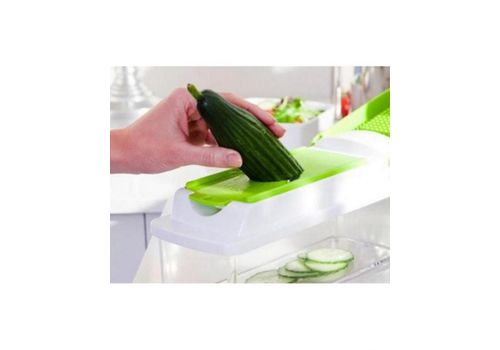 Genuis Nicer Dicer Découpe Légumes - Vert - Multifonctions 12 Pieces au meilleur prix au Maroc