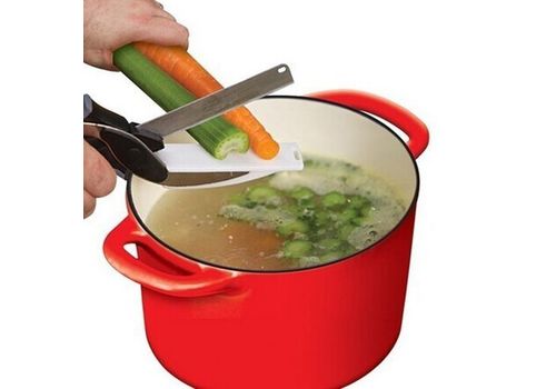 Smart Cutter (2 en 1 couteau & planche à découper) au meilleur prix au Maroc