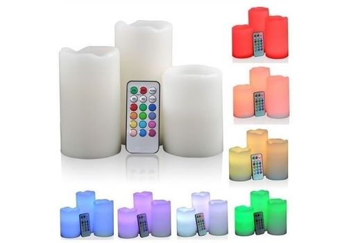 Luma Light 3 bougies avec telecommande au meilleur prix au Maroc