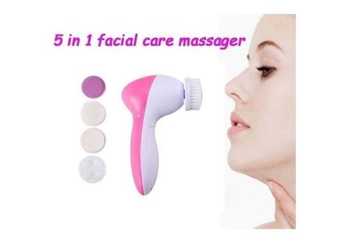 Brosse Nettoyage et Massage pour le Visage 5 en 1 au meilleur prix au Maroc