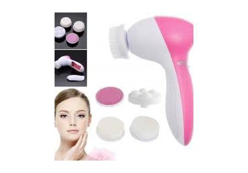 5 dans 1 Électrique Nettoyant Pour Le Visage Nettoyant  de La Peau Pore Cleaner Nettoyage Du Corps Massage Mini Beauté Massager Brosse au meilleur prix au Maroc