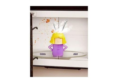 Nettoyeur à vapeur de Micro-ondes Angry Mama-mauve au meilleur prix au Maroc