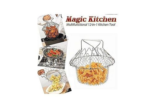 Magique de cuisine 12 in 1 Chef Basket Panier Pliable Multi Usage au meilleur prix au Maroc