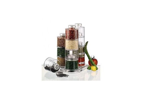 Set de 12 bouteille Carrousel à tour d'épices au meilleur prix au Maroc