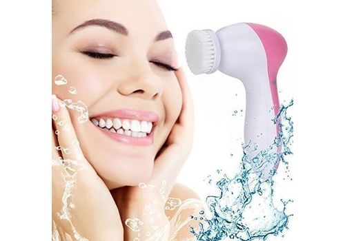 Brosse Pour Le Visage Rotative 5 En 1 - nettoyante et masseur au meilleur prix au Maroc