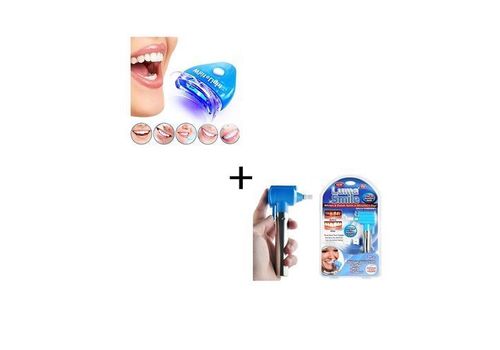 Pack : blanchiment dentaire - WhiteLight + Blanchisseur de Dents - Luma Smile au meilleur prix au Maroc