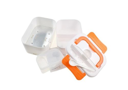 Electric Lunchbox Boîte à repas électrique et chauffe-plats-Orange au meilleur prix au Maroc