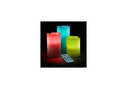 New Pack 3 bougies lumineux Luma candles 2018 au meilleur prix au Maroc