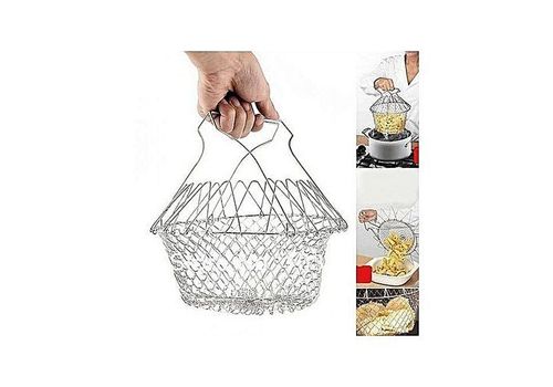 Magique de cuisine 12 in 1 Chef Basket Panier Pliable Multi Usage au meilleur prix au Maroc