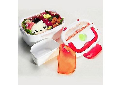 ELECTRIC LUNCHBOX-Boîte à repas électrique et chauffe-plats rouge au meilleur prix au Maroc