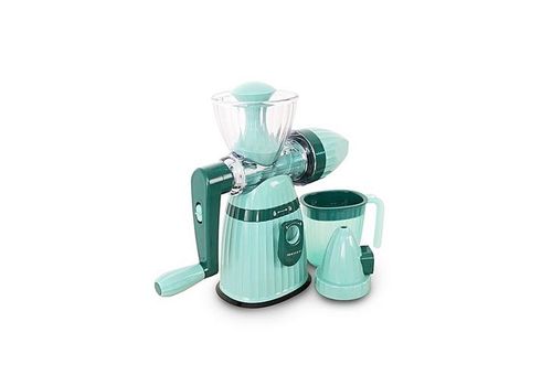 Centrifugeuse manuelle à manivelle 2 en1 parfaite pour le jus de fruits et légumes au meilleur prix au Maroc
