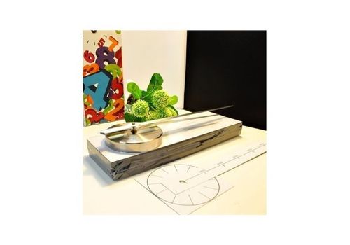 Horloge Murale Design 3D 1,20m - Doré au meilleur prix au Maroc