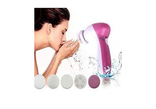 5 dans 1 Électrique Nettoyant Pour Le Visage Nettoyant  de La Peau Pore Cleaner Nettoyage Du Corps Massage Mini Beauté Massager Brosse au meilleur prix au Maroc