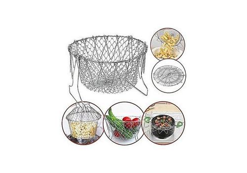Magique de cuisine 12 in 1 Chef Basket Panier Pliable Multi Usage au meilleur prix au Maroc