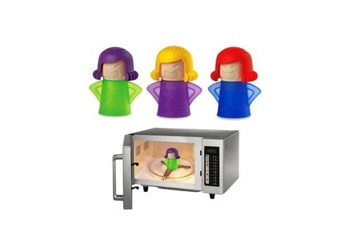 Nettoyeur à vapeur de Micro-ondes Angry Mama-vert au meilleur prix au Maroc