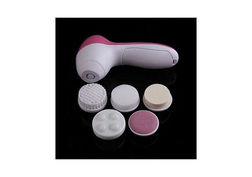 Pack Brosse de nettoyage pour visage 5 en 1 + Derma roller Contre les cicatrices d’acné au meilleur prix au Maroc