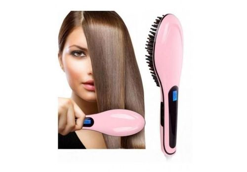 Brosse cheveux Lissante Electrique Magique - FAST HAIR au meilleur prix au Maroc