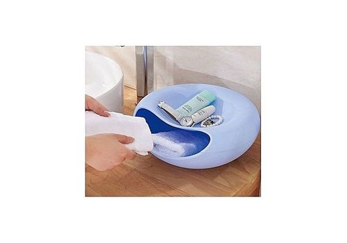 Bol melon de rangement multifonctionnel  avec emplacement  pour téléphone - Bleu au meilleur prix au Maroc