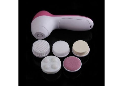 Brosse de nettoyage pour visage 5 en 1 -soins de la peau et massage au meilleur prix au Maroc
