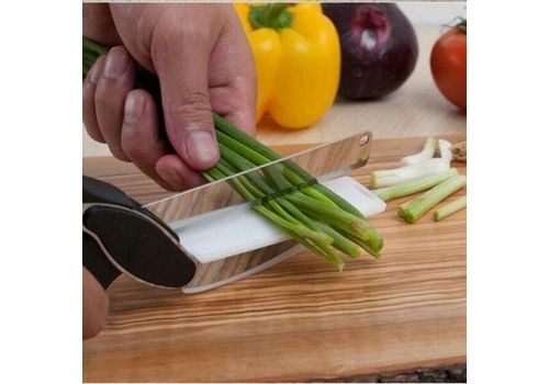 Smart Cutter (2 en 1 couteau & planche à découper) au meilleur prix au Maroc