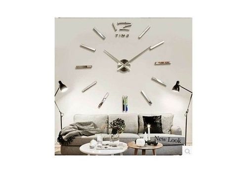 Horloge Murale Design Silver au meilleur prix au Maroc