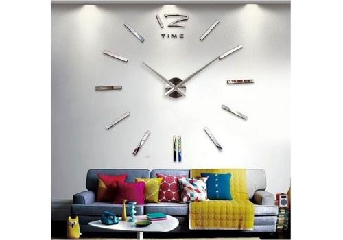 horloge montre murale 3d autocollants decoration de salon au meilleur prix au Maroc