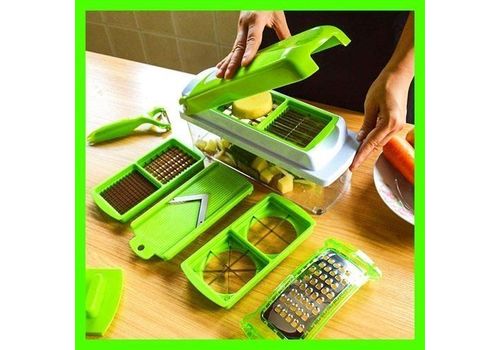 Appareil découpe-légumes - Trancheuse - Mandoline - Cubes - Tranches - Bâtonnets au meilleur prix au Maroc